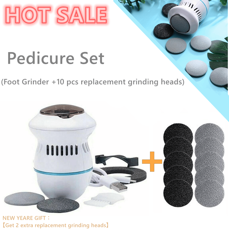 🔥🔥 New Electric Foot Grinder Skin Hard Rupture Skin Trimmer Dead Skin