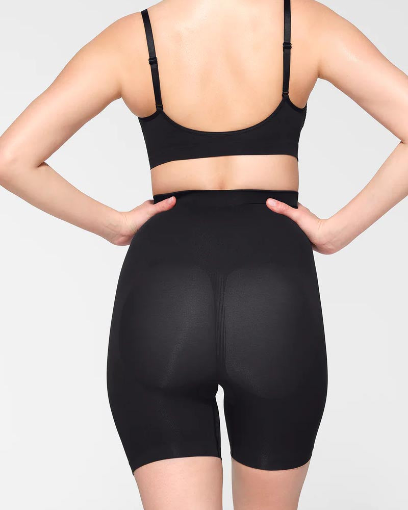 Seamless High Waist Hip-Lifting Shorts