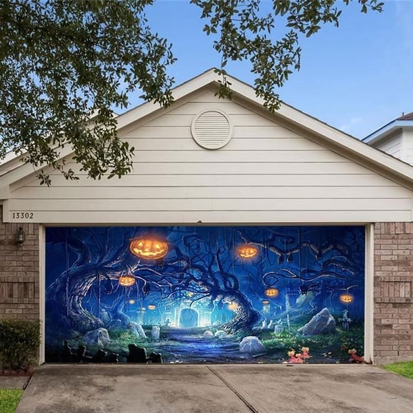 🔥💖Halloween 2024 Garage Door Decoration