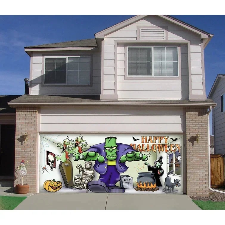 🔥💖Halloween 2024 Garage Door Decoration