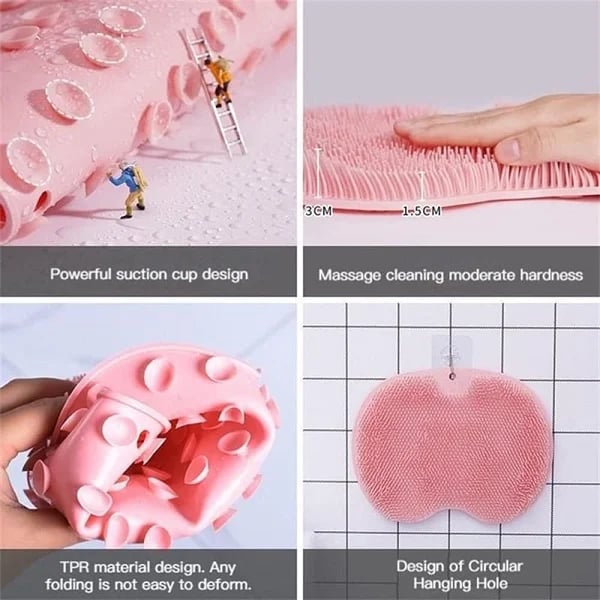 🔥Shower Foot and Back Scrubber Massage Pad