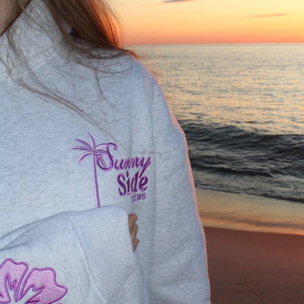 Summer Hoodie - Sunset & Waves