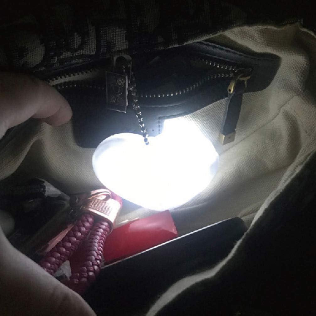 Purse Light Handbag Light with Automatic Sensor Heart Shape Bag Illuminator Hanging Night Light for for Women Girls (Star)