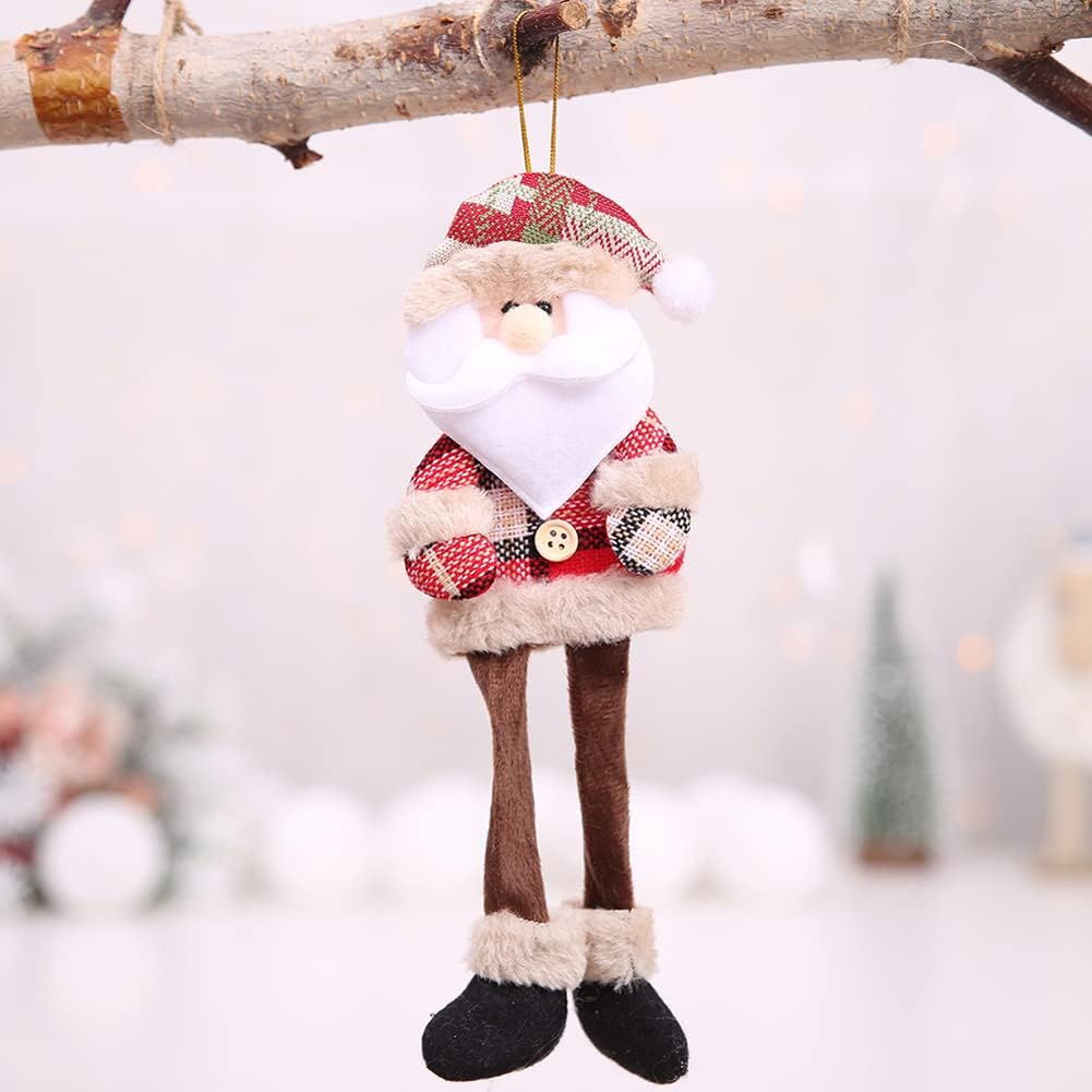 2 Pcs Christmas Tree Ornaments, Hanging Charms Christmas Tree Decorations Cute Pendant for Farmhouse Family Holiday Xmas Party Decorations Supplies