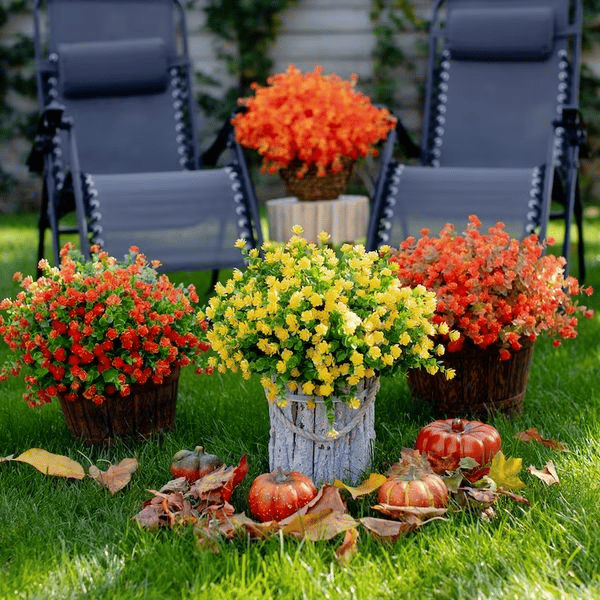 Last Day 70% OFF--Outdoor Artificial Flowers💐