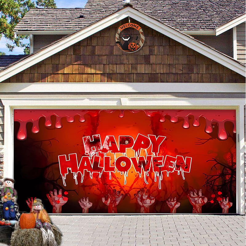 🔥💖Halloween 2024 Garage Door Decoration