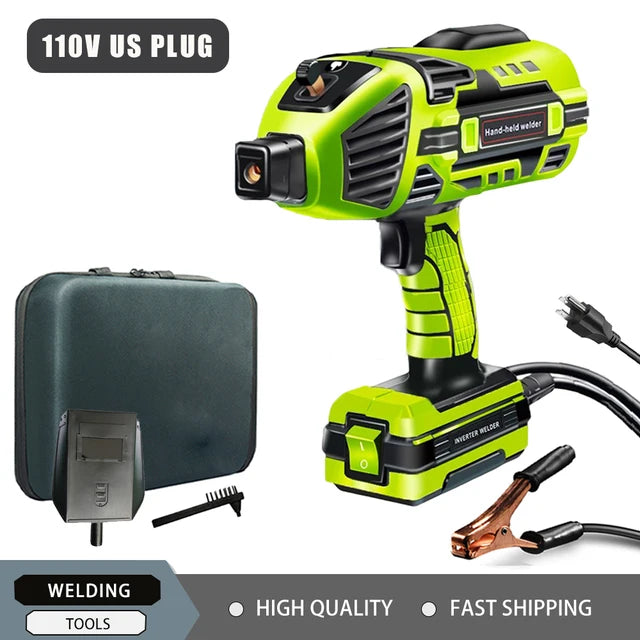 4600W 110V±15% Handheld Arc Welder Home Electric Welder Fully Automatic Smart Welder With Toolbox/Welding Mask/Steel Brush