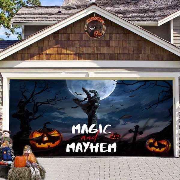 🔥💖Halloween 2024 Garage Door Decoration