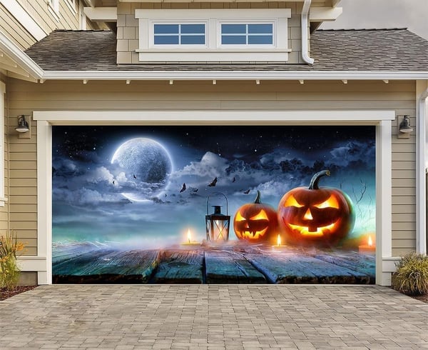 🔥💖Halloween 2024 Garage Door Decoration