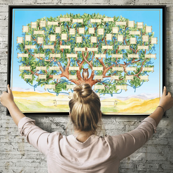 🔥Last Day 70% OFF -Family Tree Chart Diy Gift