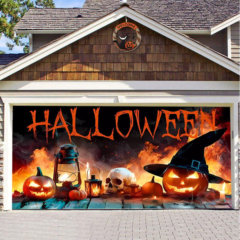 🔥💖Halloween 2024 Garage Door Decoration