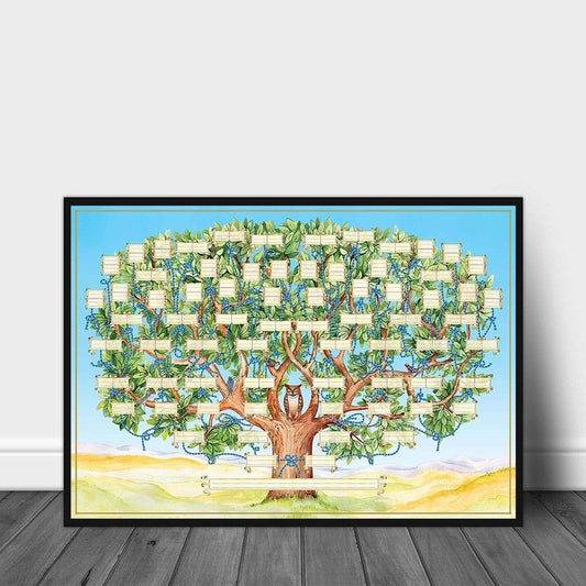 🔥Last Day 70% OFF -Family Tree Chart Diy Gift