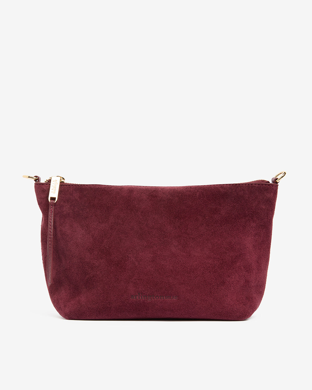 Agnes Bag - Burgundy Suede