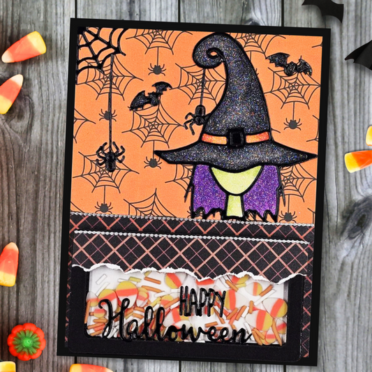 Happy Halloween Shaker Card Kit