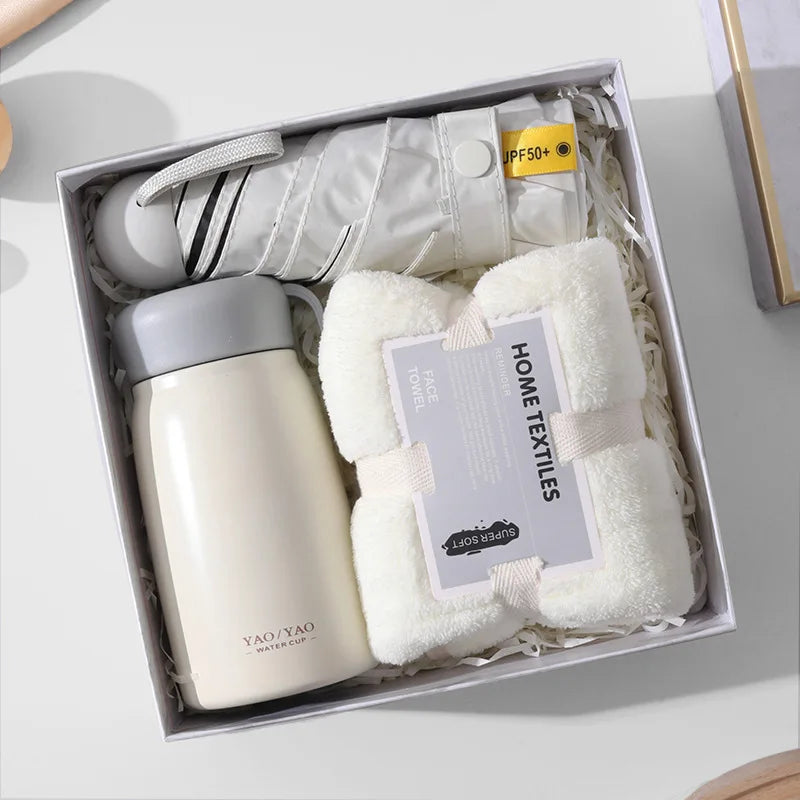 creative cajas set de regalo gift thermos flask umbrella company business activities cajas set de regalo gift sets for women