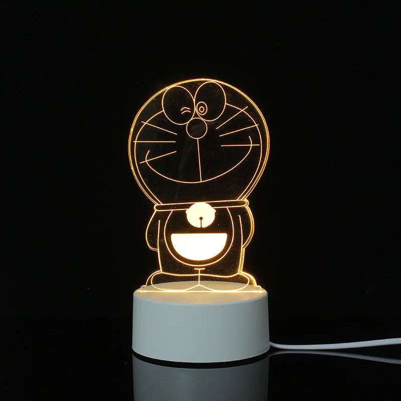 3d Illusion Lamp Led Custom Room Decorative Children Usb Battery Acrylic 3d Led Night Light Table Lamp 3d Lights For Kids Gift