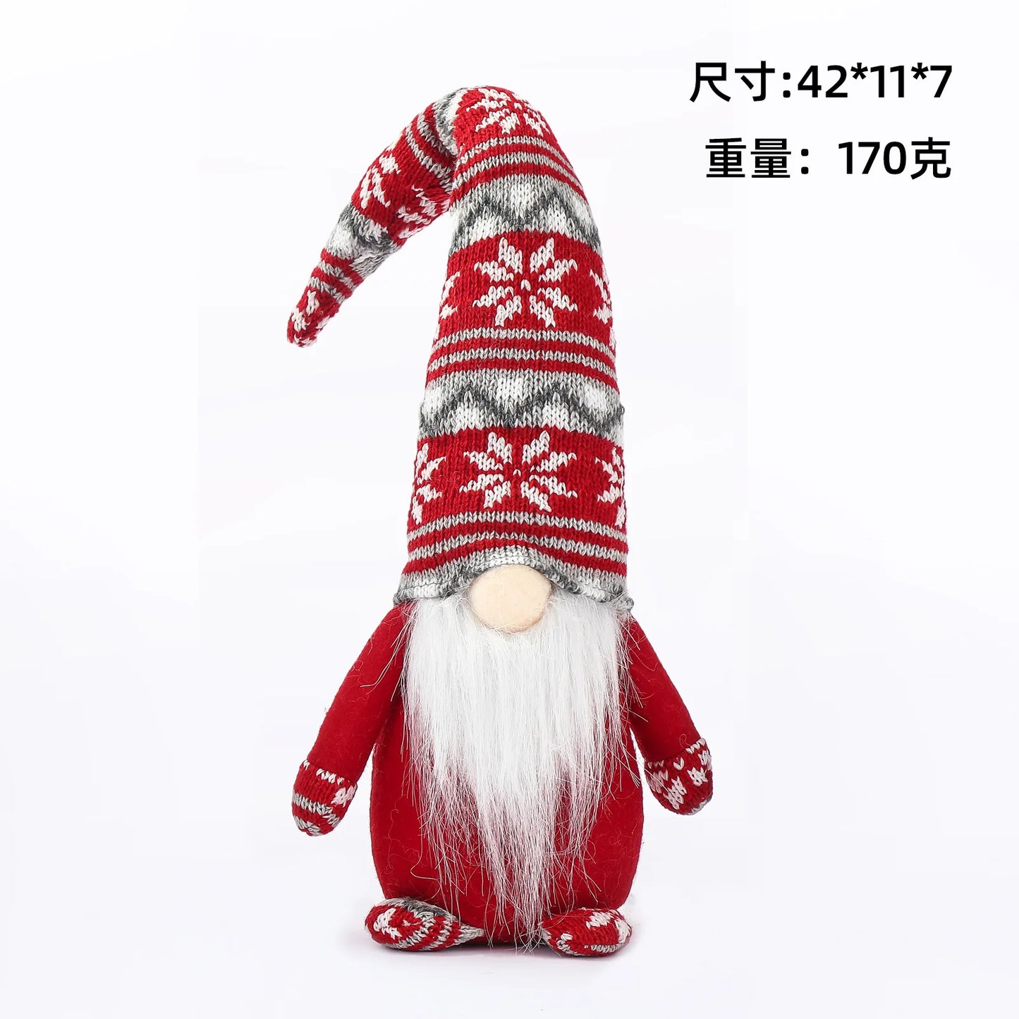 Christmas Faceless Doll Elf Doll European and American Green Style Decoration Nordic Ornament