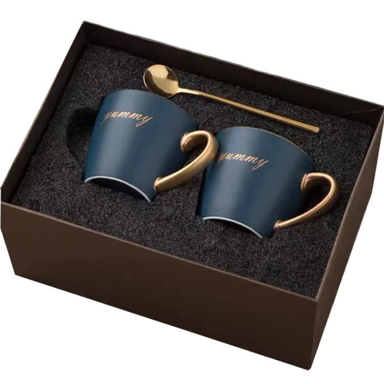 Custom logo coffee /tea mug gift box luxury Mug set gift box packaging