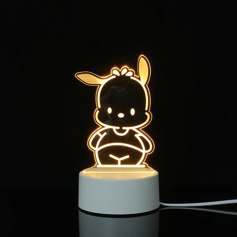 3d Illusion Lamp Led Custom Room Decorative Children Usb Battery Acrylic 3d Led Night Light Table Lamp 3d Lights For Kids Gift