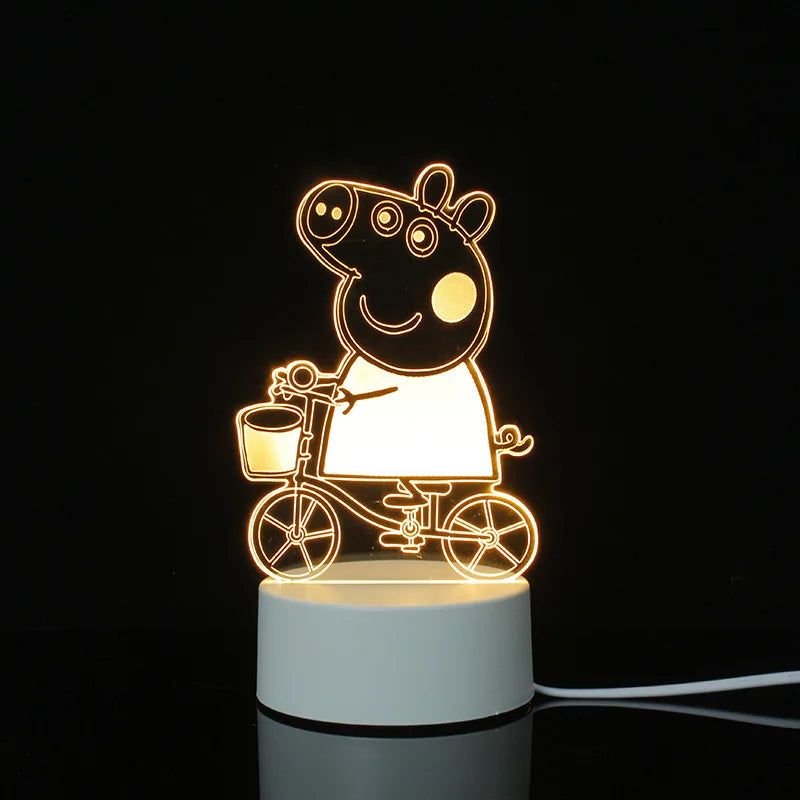 3d Illusion Lamp Led Custom Room Decorative Children Usb Battery Acrylic 3d Led Night Light Table Lamp 3d Lights For Kids Gift