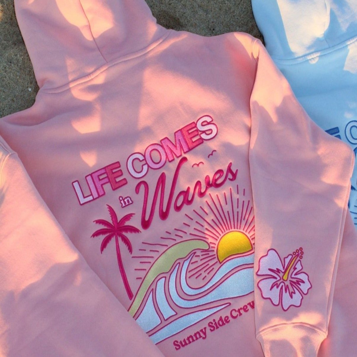 Summer Hoodie - Sunset & Waves