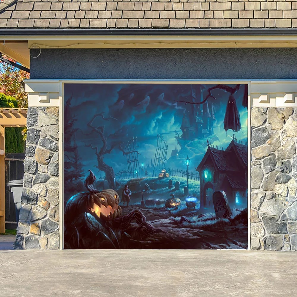 🔥💖Halloween 2024 Garage Door Decoration