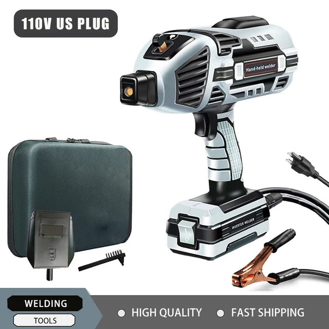 4600W 110V±15% Handheld Arc Welder Home Electric Welder Fully Automatic Smart Welder With Toolbox/Welding Mask/Steel Brush