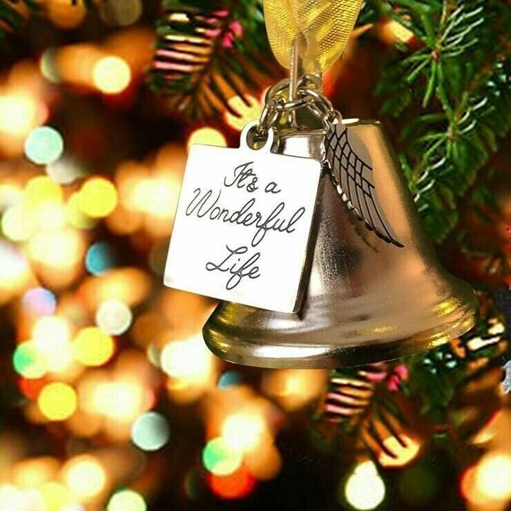 🔥LAST DAY 49% OFF - Memorial Ornaments Angel Wings Bell