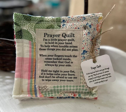 🔥Last Day 75% OFF🔥 - ✝️ Prayer Quilt with cross inside