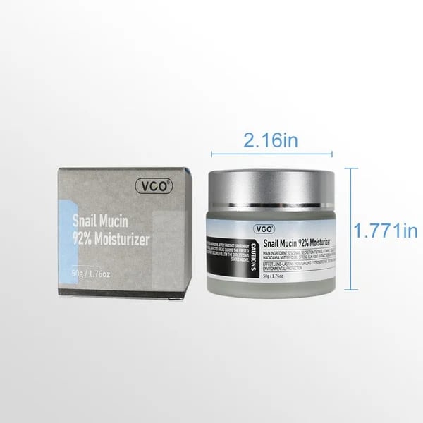 VGO Snail Mucin 92% Moisturizer Daily Face Gel Cream