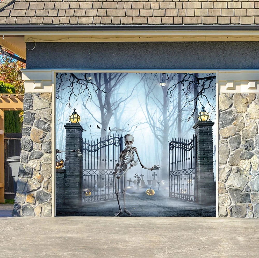 🔥💖Halloween 2024 Garage Door Decoration