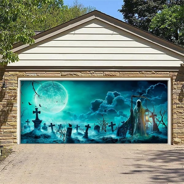 🔥💖Halloween 2024 Garage Door Decoration