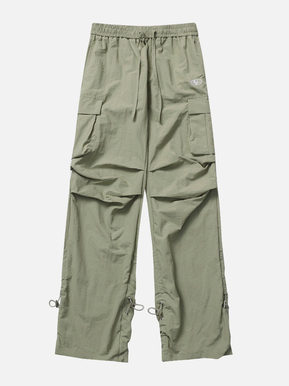 Aelfric Eden Embroidered Wrinkle Cargo Pants